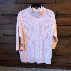 Vince Camuto sweater, size medium, light pink